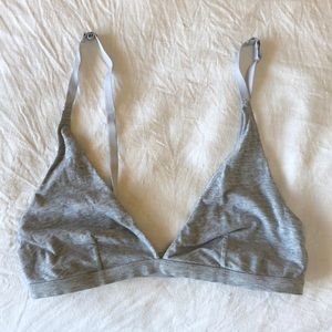 Everlane triangle bralette